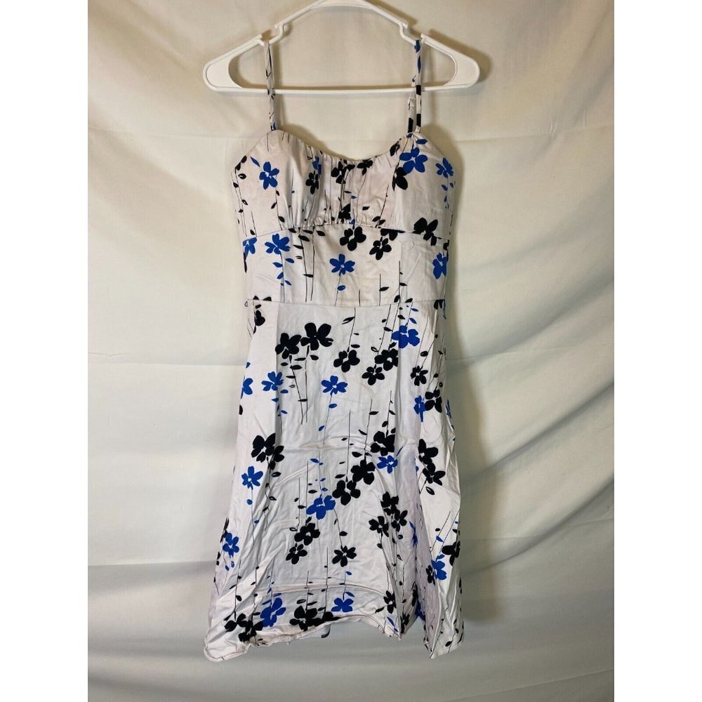 APNY‎ Women’s Cottage Dainty White Floral Sundress Wedding Guest dress Medium